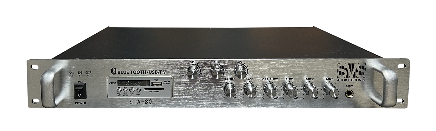 SVS Audiotechnik STA-80 Микшер-усилитель для систем Public Address в Дубне