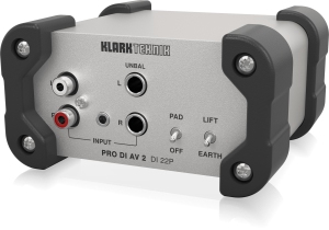 Klark Teknik DI 22P пассивный стерео директ-бокс в Дубне