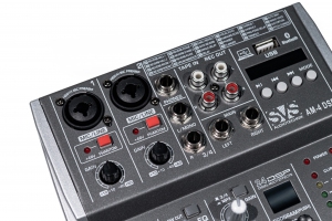 SVS Audiotechnik mixers AM-4 DSP Аналоговый микшерный пульт, 4-канала в Дубне